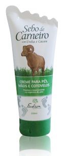 ...CREME SEBO DE CARNEIRO PARA MÃOS E PÉS