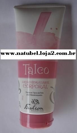 Loção Hidratante Corporal - Talco - Fashion kit - 280 ml